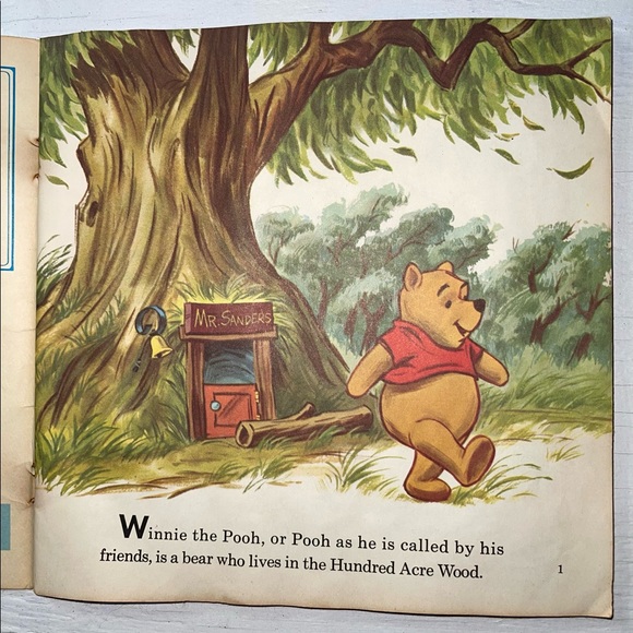Walt Disney Presents Winnie The Pooh And The Blustery Day Record And Book Read - Picture 6 of 12